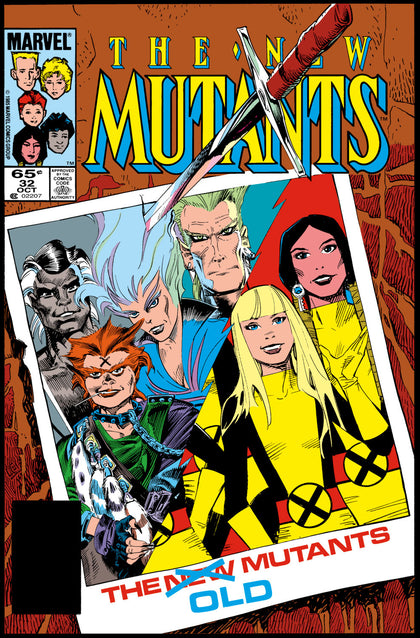 NEW MUTANTS #32 SIGNED 🔑