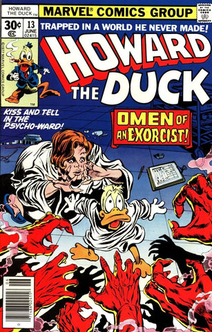 HOWARD THE DUCK #13 NEWSSTAND 🔑